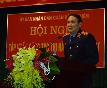 Bắc Từ Liêm tổ chức Hội nghị tập huấn nghiệp vụ công tác Thi hành án hình sự